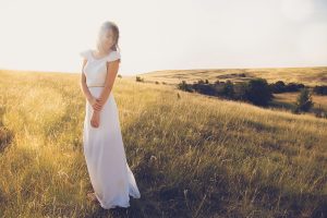 robe de mariée fluide bohème chic