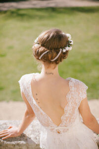 creative french bride South of france