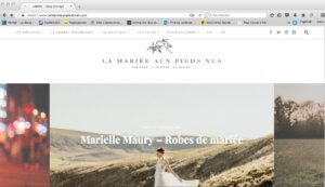 robes de mariée marielle maury dans le blog mariage influent