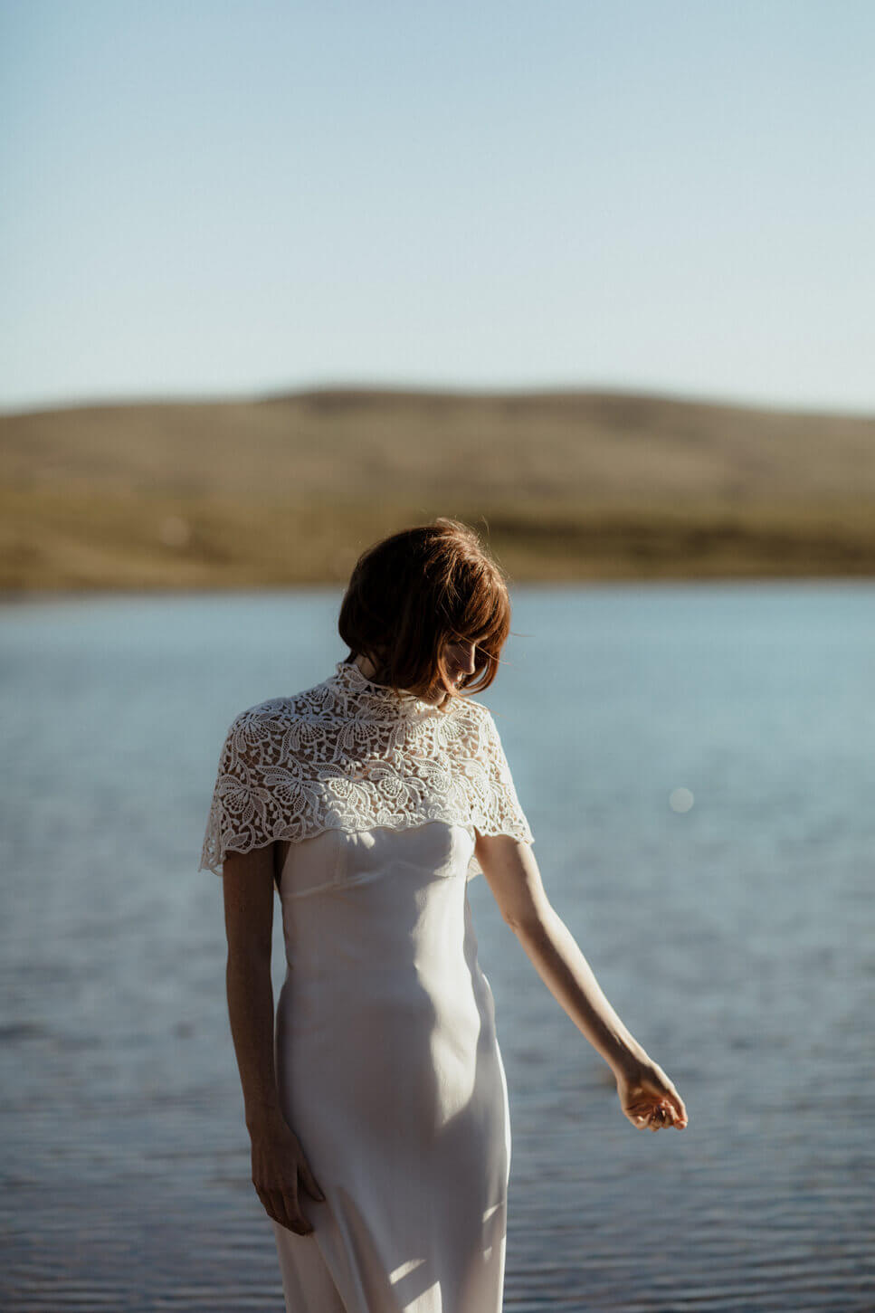 robe de mariée moderne chic et poetique