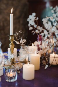 décor d'automne pour un mariage