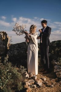 robe de mariage pour l'hiver sud de france