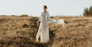 robe de mariée en coton bio eco-responsable