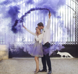 Robe courte pour mariée - Marielle Maury Montpellier