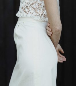 jupe longue 100% bio écoresponsable pour sortir ou pour le mariage