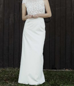 jupe longue bio écoresponsable pour le mariage