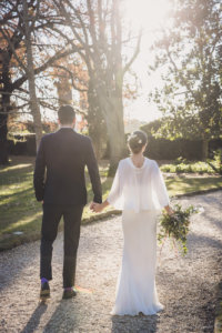 Cape pour la mariée Robe de mariée Marielle Maury Montpellier