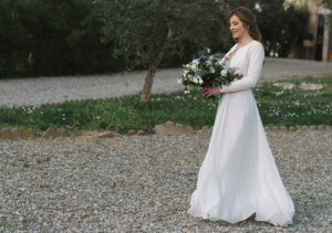 veste courte en soie et coton bio pour mi-saison