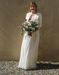 veste courte manches longues pour la mariée ou pour sortir