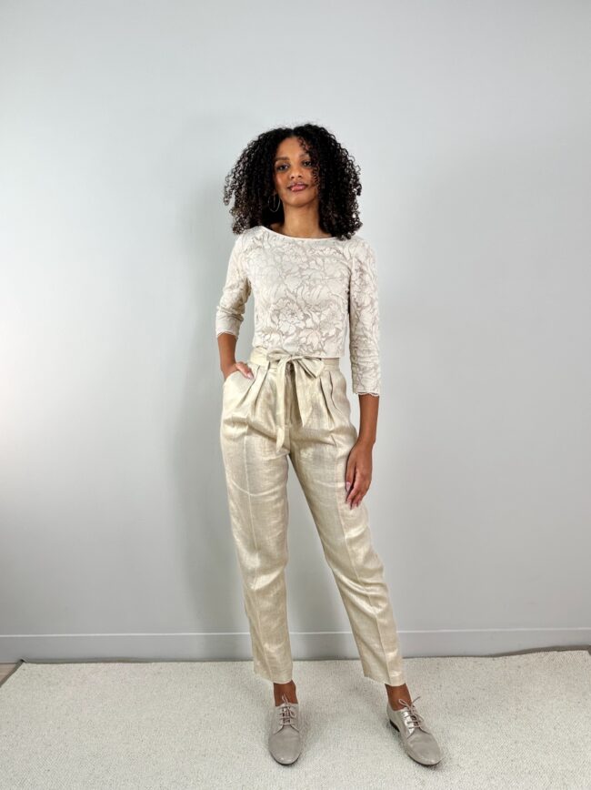 ensemble pantalon mariee chic