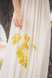 Robe de mariée pour l'automne