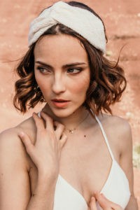 bandeau mariee soie brodee bio montpellier