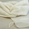 bandeau en soie brodée bio pour le mariage