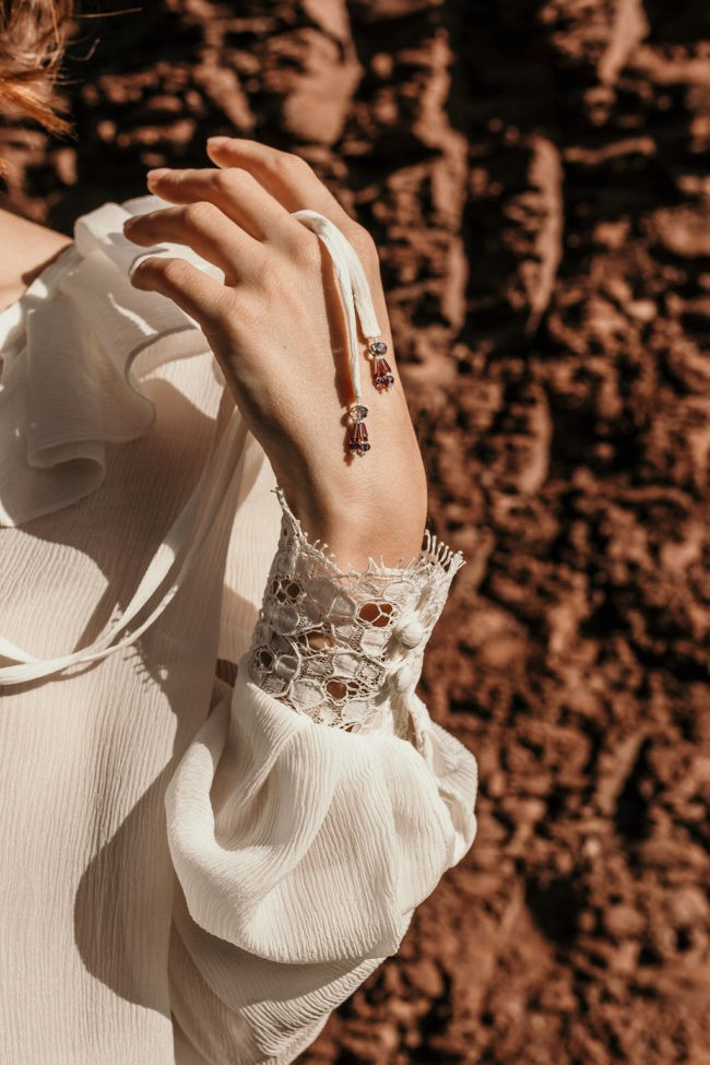 blouse soie bio dentelle paris