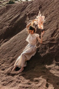 ensemble mariage civil dentelle bio