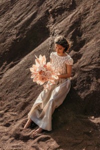 ensemble mariage civil dentelle bio