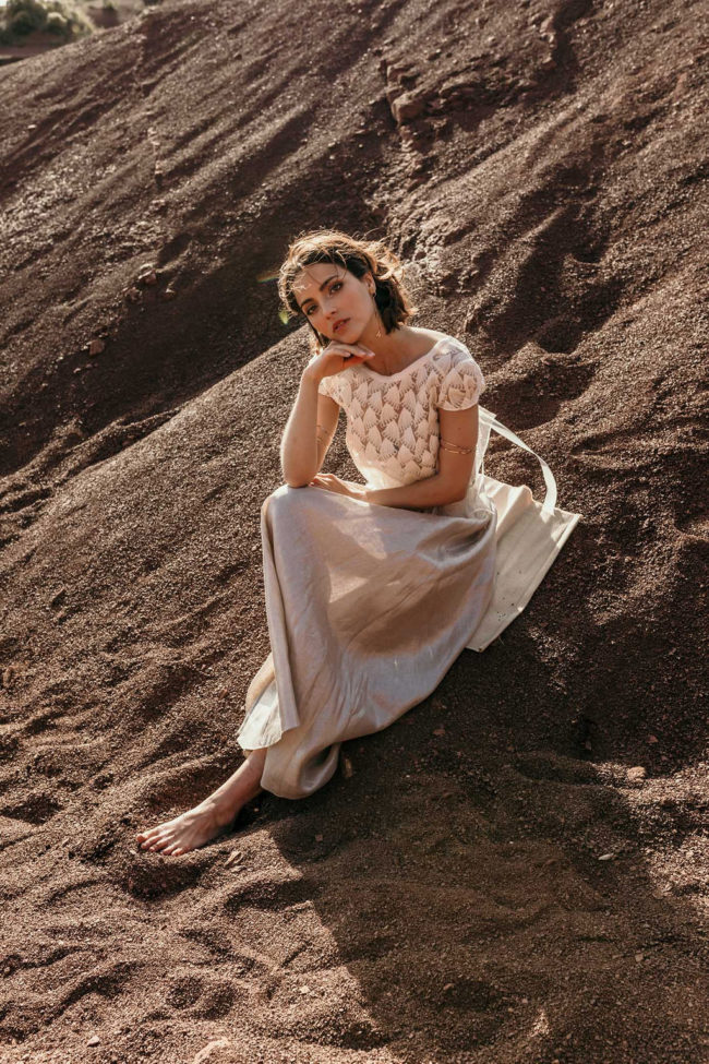 ensemble mariee dentelle bio