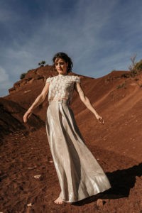 robe mariage civil dentelle bio