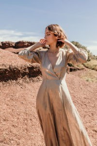 robe-mariage lin or ecoresponsable montpellier