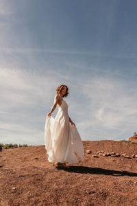 robe mariee lin bio creme