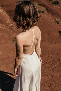 robe mariee lin bio creme decollete dos