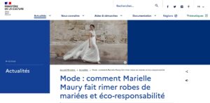 Marielle Maury lauréate du Ministère de la culture
