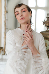 veste de mariee moderne et chic
