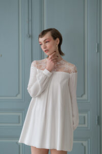 robe de mariée courte pour mariage civil