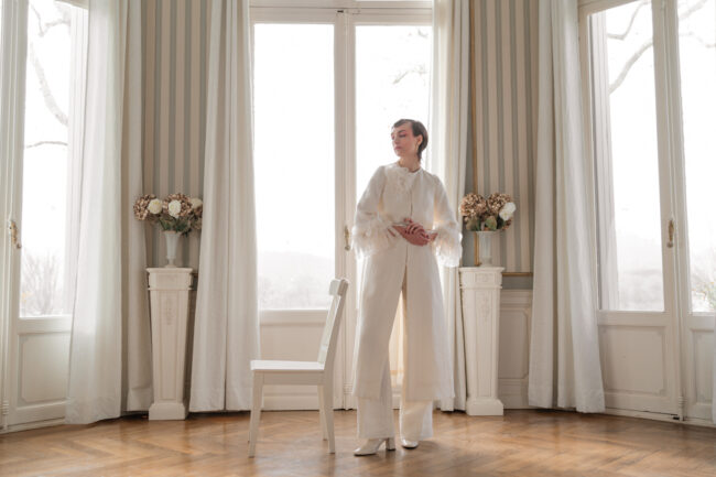 ensemble de mariée ecoresponsable et chic