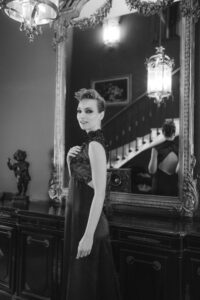 Robe de soirée pour mariée made in France