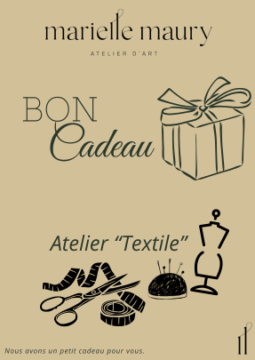cheque carte cadeau atelier textile