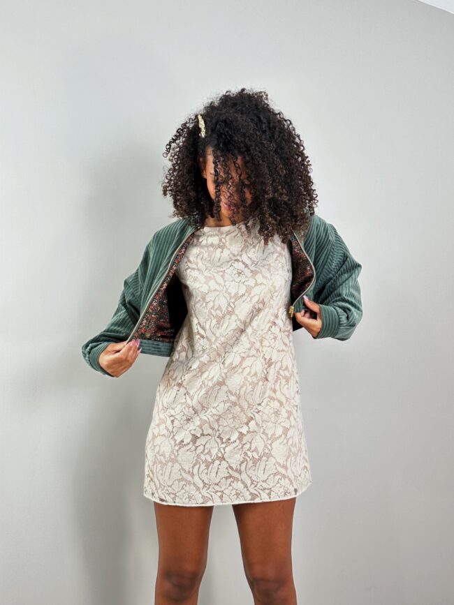 blouson velours mariage