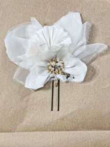 bijou textile de cheveux
