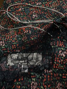 top femme en soie et dentelle de calais made in france