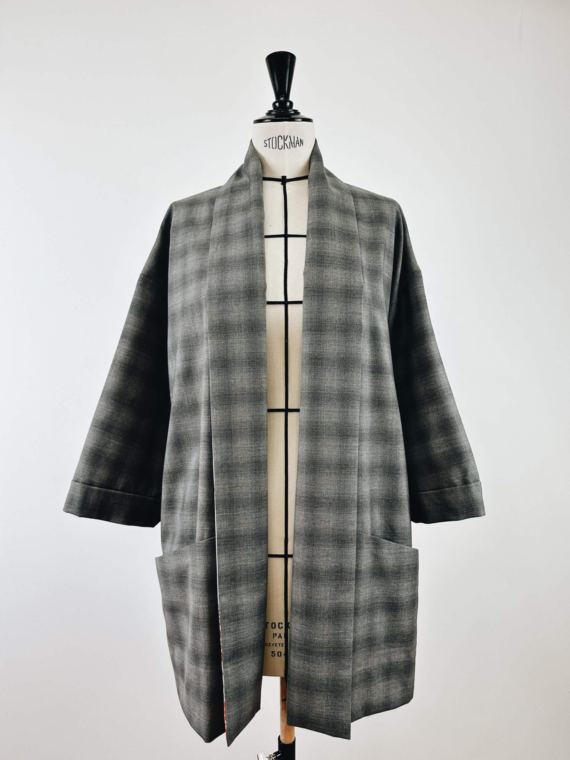 ALTAIR – KIMONO-VESTE en velours ou laine - Image 3