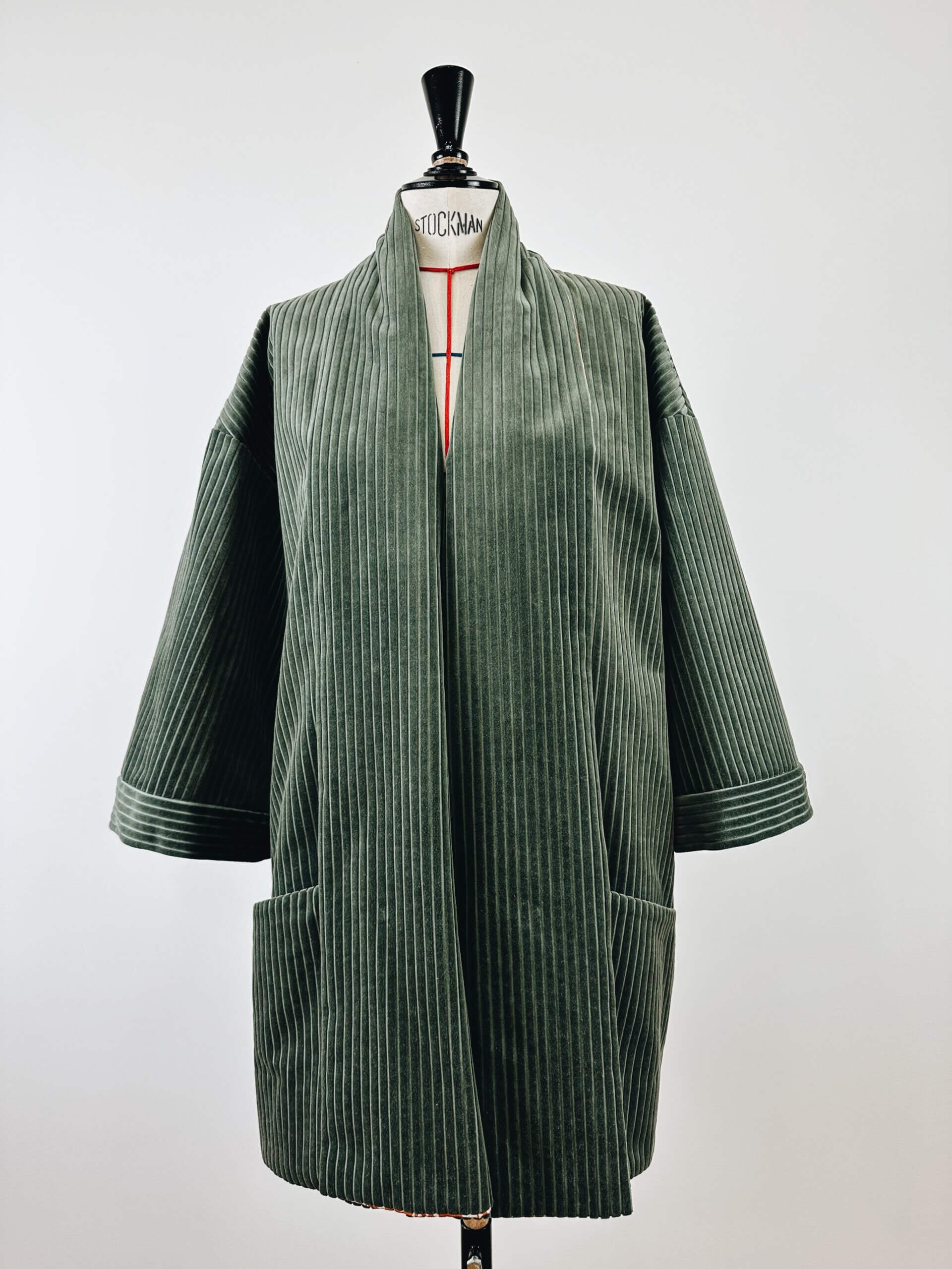 ALTAIR – KIMONO-VESTE en velours ou laine - Image 2