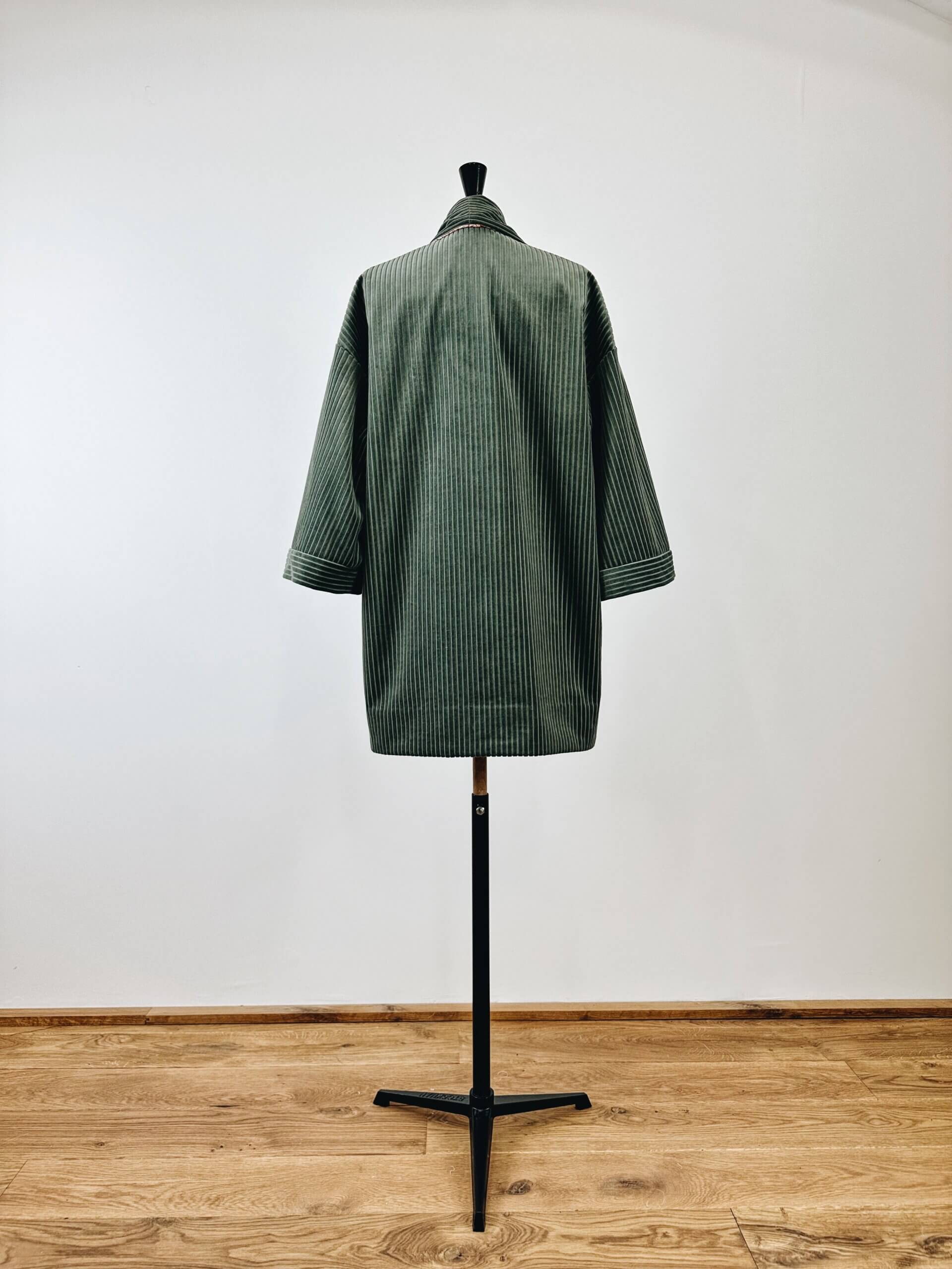 ALTAIR – KIMONO-VESTE en velours ou laine - Image 9