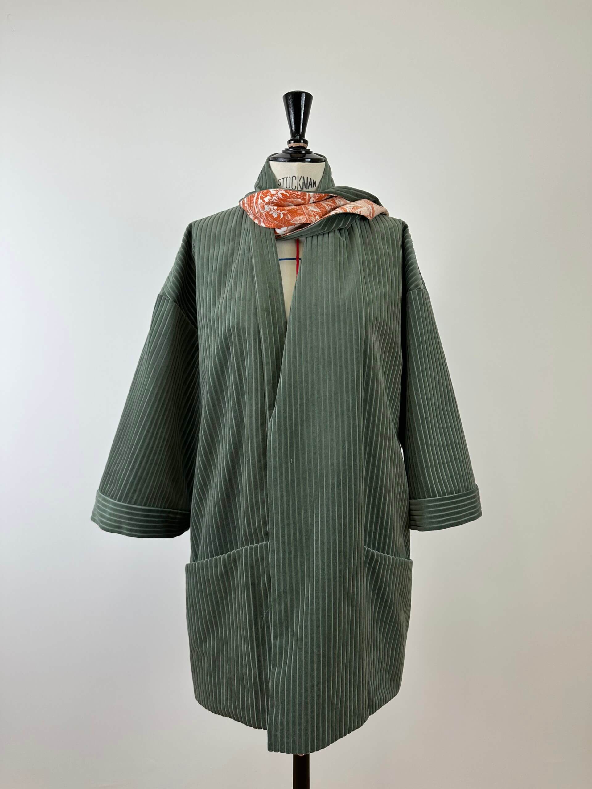 ALTAIR – KIMONO-VESTE en velours ou laine - Image 8