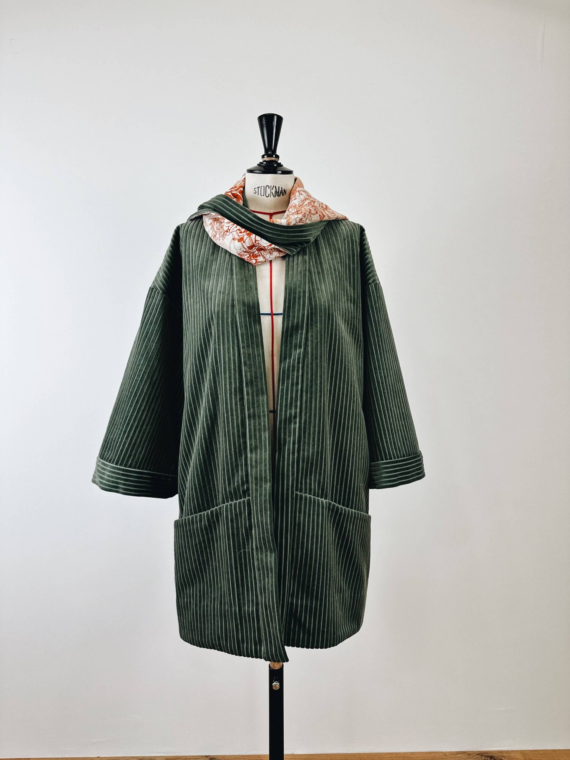 ALTAIR – KIMONO-VESTE en velours ou laine - Image 6